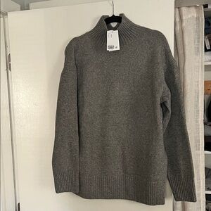 H&M Gray Cowl Neck Sweater